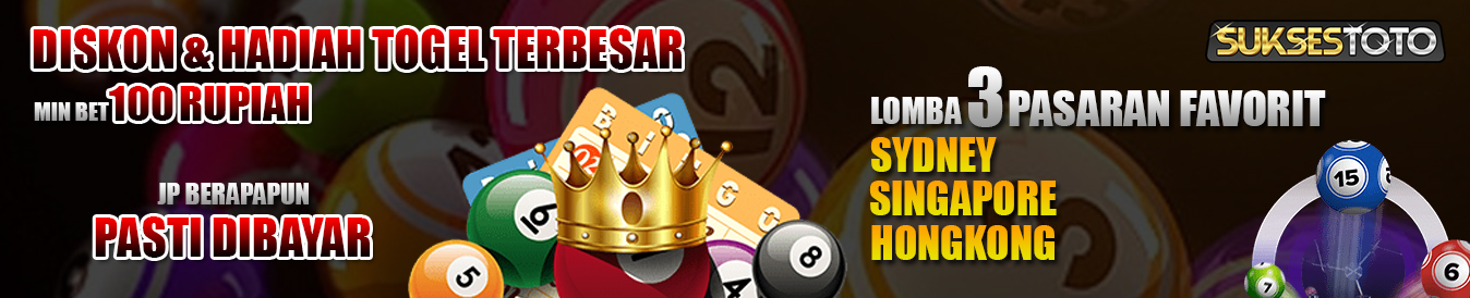 SUKSESTOTO - Diskon dan Hadiah Togel Indonesia